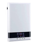 No More Waiting Super Quick Instant Hot Water Gas Heater With Unbeatable Constant Temperature Stability Heavy Duty 8500W Natural Gas Rig visible side view with display.