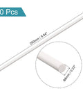 Solid White ABS Plastic Round Rod 6mm By 250mm For DIY Model Material And Architectural Model Making Awesome For Window Frames Pillars Detailing And Sand Table Diorama Projects Pack Of 10