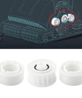 Pool Cleaner Parts Kit With Two Guide Wheels And One Pulley Gear Set For Dolphin DX3 And DX4 shown with diagram