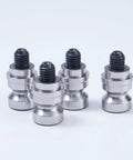 Zero Point Plate Quick Clamp System 180mm Diameter For Heavy Duty CNC And Mold Making, 96x96 Hole Grid D96-C, Accurate Repeatability 0.005mm And 0.01mm At 45 And 90 Degree Rotations, Perfect For Big Machining Jobs., four steel quick clamp studs