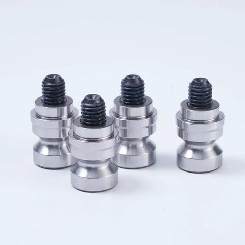 Zero Point Plate Quick Clamp System 180mm Diameter For Heavy Duty CNC And Mold Making, 96x96 Hole Grid D96-C, Accurate Repeatability 0.005mm And 0.01mm At 45 And 90 Degree Rotations, Perfect For Big Machining Jobs., four steel quick clamp studs