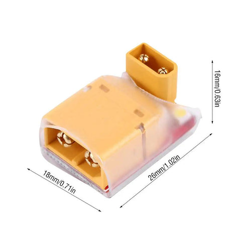 Low Voltage RC Battery Discharger For Safe Quick Discharge Easy Plug In Safety Device For Lithium Cells Durable Plastic Construction
