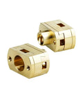 Level Up Your 3D Printing With This Rugged 18mm Metal Oldham Coupling For Z Axis Fixes On Ender 3 And CR10 Units Ensuring Silent Motion While Tightening Things To Avoid Issues Without Fuss Simple Installation Ready To Go For Real World Performance. 18mm metal Oldham coupler for 3D printer Z axis