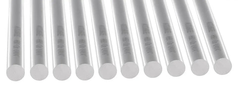 One Quarter Inch M35 Cobalt Round Lathe Tool Bits Pack Of Ten For Beefy Heavy Duty Castings And Forgings Ground For Tough Cuts