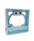Dead Nuts Accurate Heavy Duty Bar Level Spirit Meter For Machine Tools And Worktable Alignment Check Flatness And Industrial Surface Leveling with blue cast iron body.