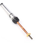 6mm Steel Pen Turning Mandrel With Taper And Straight Shank Bushing Compatible With Lathe Collet Or Chuck Morse Two Taper