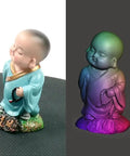 3D scanned statue comparison using Open Source 3D Scanner Kit For 3D Printing, DIY Assembly With Red Injection Molded Parts, Webcam Ready