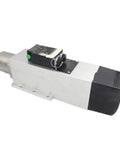 Auto Tool Changer Beefy Air Cooled Spindle Motor 4.5KW BT30 24000RPM 380/220V GDZ120x103-4.5 with aluminum housing