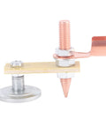 Heavy Duty Welding Magnet With 4Mm Thick Insulation Board For Ultimate Safety And Strong Magnetic Suction On Any Iron Surface During Serious Welding Jobs Around The Shop, featuring iron build and insulation.