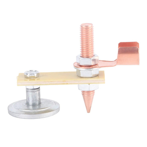 Heavy Duty Welding Magnet With 4Mm Thick Insulation Board For Ultimate Safety And Strong Magnetic Suction On Any Iron Surface During Serious Welding Jobs Around The Shop, featuring iron build and insulation.