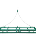 Heavy Duty 48 Inch Lawn Leveling Rake And Driveway Drag Harrow Tow Behind Tool With 4 Foot Reinforced Chain for ATV UTV