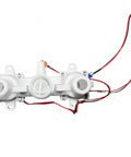 12V DC Smart Toilet Bidet Dual Solenoid Water Valve Manifold ZNF-A 0.5-8 Bar Pulse Width 30ms with three threaded ports
