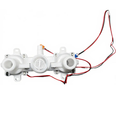 12V DC Smart Toilet Bidet Dual Solenoid Water Valve Manifold ZNF-A 0.5-8 Bar Pulse Width 30ms with three threaded ports