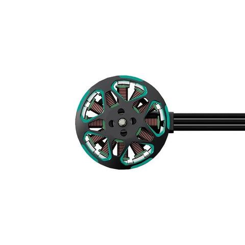 Ultra Lightweight Brushless Motor For 3.5 To 5 Inch FPV Drones 1804 2450KV Or 3450KV With Screw Accessories viewed from front