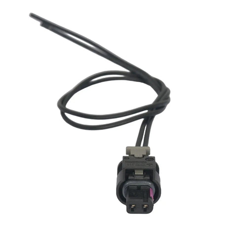 Solid As A Rock Battery Current Sensor Connector Pigtail Plug for Chevy Silverado Equinox Cruze and GMC Terrain Yukon Sierra, 2 pin design.