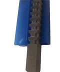 22mm Square Push Type Broach Cutter For Keyway, HSS High Speed Steel Cutting Tool close-up view with protective blue case