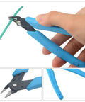 Pro 9 Piece Model Tools Kit For Gundam And Car Model Building Dope Hobby Craft Set pliers with blue handles cutting material