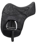 ProKit Ride On Dressage Saddle Cover With Silicone Grip Seat, Waterproof 3000mm Outer, Plush Fleece Lining, Black
