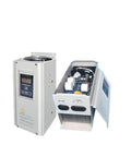 Straight Up Heavy Duty Sixty Kilowatt Induction Heater With Plc Control For Commercial Water Boilers Delivering Rapid Three Phase Heating And Kickass Energy Saving Efficiency On Any Job Site. Control unit with digital display, in open and closed position.