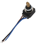 Rotary Potentiometer With Linear Taper Adjustable Resistor IP65 Waterproof 0.25W Power Rating 320 Degree Rotation Knob, wires exposed