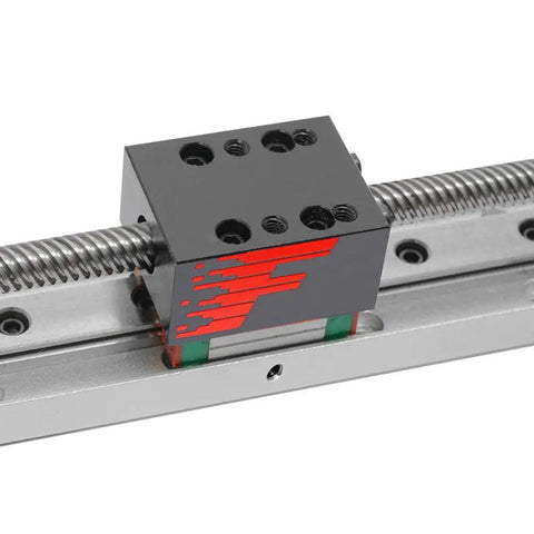 Boss Compact Linear Rail Guide For CNC Tables With Nema 14 Stepper Motor Motorized Slide Motion 150mm Stroke