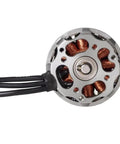 Top view of KV400 Brushless Drone Motor 1140W Power 38A Current for RC Drones Multicopters showing durable outer casing and wiring