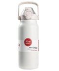 Insulated Stainless Steel Water Bottle 1300ml Leakproof Travel Cup That Keeps Drinks Hot Or Cold For All Day Hydration, creamy design