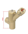 Beefy Copper Pressure Washer Spray Gun Valve For Car Wash And Home Cleaning, Replacement Water Gun Valve Core Fittings