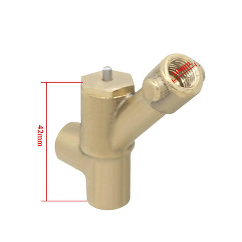 Beefy Copper Pressure Washer Spray Gun Valve For Car Wash And Home Cleaning, Replacement Water Gun Valve Core Fittings
