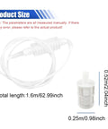 Easy Grip Hand Fuel Siphon Pump Kit For Zero Hassle Gas Oil And Diesel Transfer Plus Hella Flexible Silicone Bulb and filter.