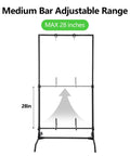 Adjustable Archery Target Stand For 30 Inch Bag And Foam Targets Backyard Bow And Arrow Practice Holder with 28-inch range