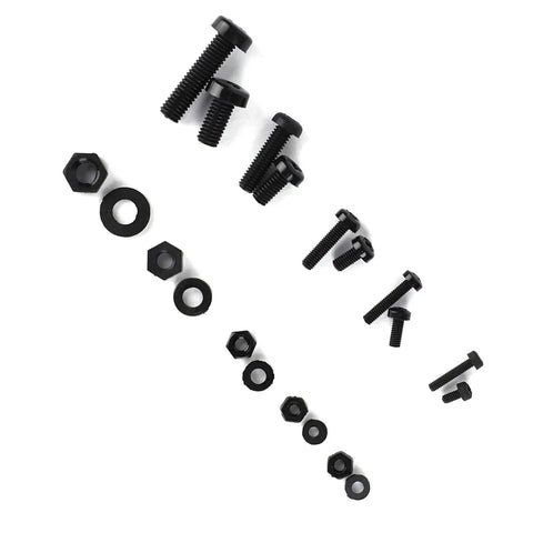 Nylon Screw Nut Washer Set Kit Go To M2 M2.5 M3 M4 M5 Sizes 270 Pieces Durable Hardware Fasteners arrangement