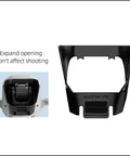 Sun Shield For Mavic Air 2 Drone Camera A Snug Snap On Accessory That Cuts Sun Glare While Flying shown with expanded opening