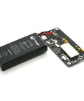 Portable 1200 mAh UPS Battery Module For Raspberry Pi Zero W And WH, 5V 2A Output Power Supply, Pwnagotchi Ready, black battery