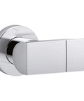 Exhale Adjustable Wall Bracket For Hand Shower With Ball Joint Wide Range Pivot Easy Wall Mount For Exhale System Polished Chrome Finish
