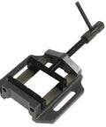 Heavy Duty 4 Inch Drill Press Vise For Precision Drilling And Milling In Woodworking, Cast Iron Clamping Vice BSM-100N, black, top view