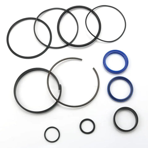 Hydraulic Log Splitter Cylinder Rebuild Seal Kit For 4.0 Bore And 1.75 Rod, Rubber And Plastic Seals, DIY Friendly Easy Install