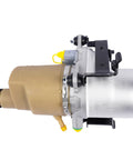 Heavy Duty Electric Power Steering Pump Replacement For Volvo C30 C70 S40 V50 showing side view with reservoir and mounting bracket.