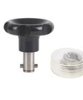 Durable Steel Watch Back Case Opener Tool With 36 5mm Die For Watches shown with ergonomic handle and die in packaging.