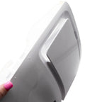 Fresh Food Refrigerator Evaporator Cover Assembly Replacement With Motor And Thermistor for Model Specific Bottom Mount Refrigerators Not Universal Plug And Play Easy Install Fits Select Models side view