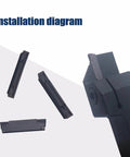 Lathe Grooving Tool Holder MGEHR1616-2 with 11 MGMN200-G Indexable Carbide Inserts setup diagram