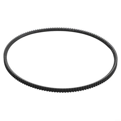 Polyurethane Lathe Drive Belt Set 2 Pack Featuring 5M375 And 5M387 for Mini Metal Lathes, 21mm bore, black drive belt.