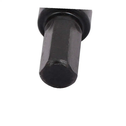 Close-up of hex shank from Four Piece 21mm Hole Saw Set With 69mm Overall Length For HSS Spring Loaded Twist Drill Bits