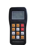 Dead On Accurate Digital LeeB Hardness Tester For Steel, Copper, Aluminum, Stainless Metals, Multi Scale Lcd Display close-up view.