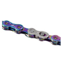 Close-up of 11 Speed Quick Link Set for Bicycle Chains, 4 Pairs Reusable Missing Links, Each About 2g, in Durable Silver 11s Color
