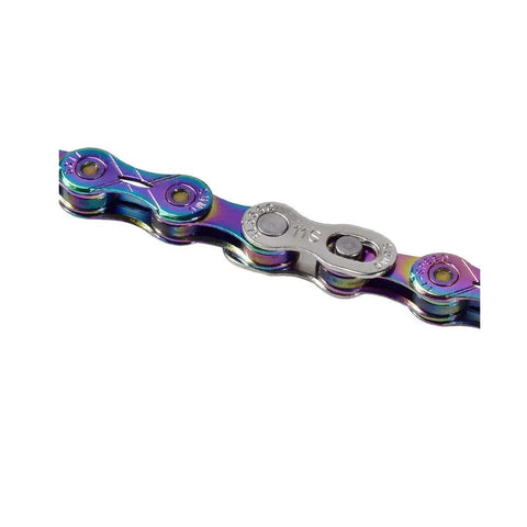 Close-up of 11 Speed Quick Link Set for Bicycle Chains, 4 Pairs Reusable Missing Links, Each About 2g, in Durable Silver 11s Color