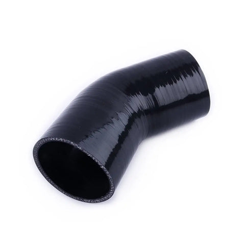 3 Inch Inner Diameter 45 Degree Silicone Coupler Reinforced Hose 4 Ply Turbo Intercooler And Intake Piping 76mm, side view