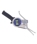Horett Digital Dial Caliper 8 to 28mm Hole and Groove Depth Gauge with LCD display and ergonomic grip.