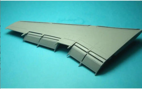 Lockheed L 1011 Tristar Landing Flaps Resin Accessory Kit 1 By 144 Scale Unpainted Grey For Model Aircraft Builders Upgrade