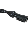Close-up of an ABS sensor cable for Front Wheel Bearing And Hub Assembly 2 Piece Set Fits Ford Explorer 2002-2005, Lincoln Aviator 2003-2005